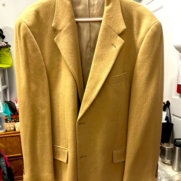 Super nice 100%Camel hair men’s sport jacket Blazer, It’s in great condition!! - Picture 2 of 8